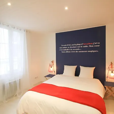 La Maison Bleue - En Plein Coeur D'arcachon Апартаменты *