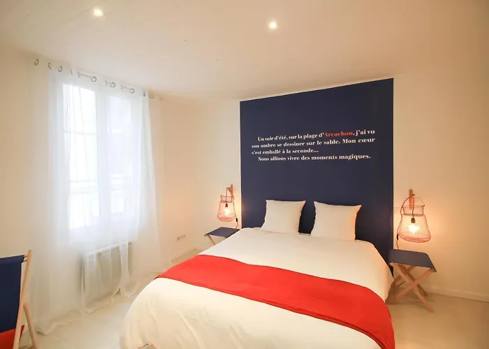 La Maison Bleue - En Plein Coeur D'arcachon Apartment *